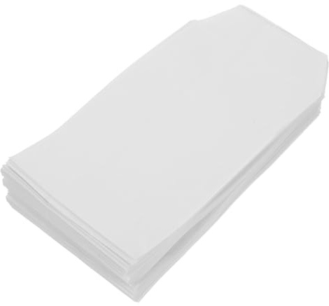 NOLITOY 100 Stück Glasin Papiertüten Halbtransparent Flachbeutel Lebensmittel Verpackung Backwaren Brottüten Party Geschenkbeutel Flexibel Vielseitig Einsetzbar