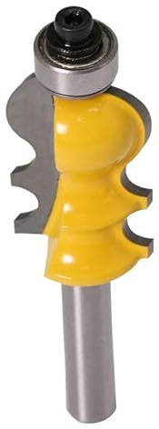 1 pieza de fresa vástago 8 mm for tallado madera, base carcasa, moldura, línea, cuchillo, espiga for carpintería