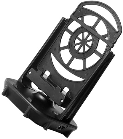 TOPPERFUN Contapassi Design Minimalista in Plastica Doppio Supporto per Telefono Nero, Facile da Installare e Usare per Accessori