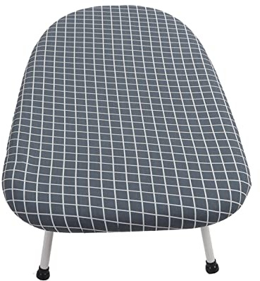 Stylebest Ministrykbräda Utrymmesbesparande Hopfällbar Bärbar Bordsskiva Strykbräda för små Rum 1230g (Klassisk blå pläd)