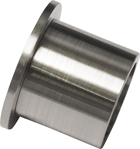 GARDINIA Wandlager für Gardinenstangen mit Ø 16 mm, Inklusive Befestigungsmaterial, 2 Stück, Wandmontage, Serie Memphis, Edelstahl-Optik
