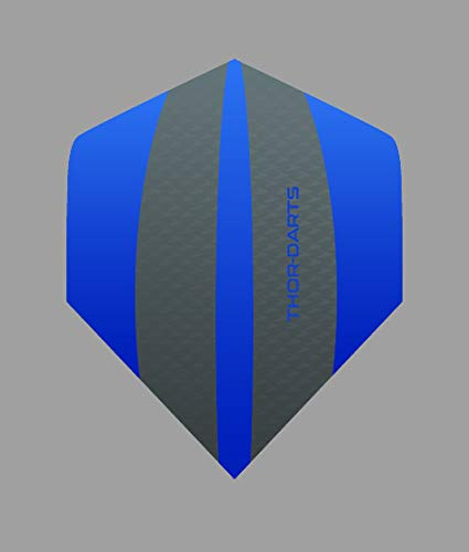 THOR-DARTS Exclusiv-Line: 120 Micron F3 Darts Flights HD-240 grau Dart Flys extra Lange haltbar Thickness > 100 mic extra Strong