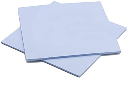 DLRSET Pad Thermique CPU, Plaquettes Thermiques 8 pcs 100 * 100 mm de Refroidissement de Chaleur Coussin de Silicone conducteur pour la CPU GPU LED (Color : 3.0mm)