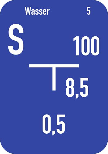 Wasser-Hinweisschild (B) inkl. Beschriftung, Alu, 140x200 mm