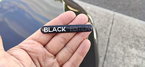 3D Gel Silikon Black Edition Limited Edition Badge Car Panel Karosserie Selbstklebend Emblem Aufkleber Fahrzeug Auto Tuning Emblem