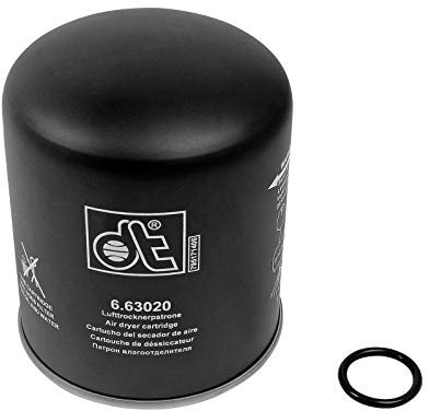 DT Spare Parts 6.63020 Lufttrocknerpatrone, mit Koaleszenzfilter, 2-stufig, D: 140 mm, M39 x 1,5L, H: 165 mm für LKW