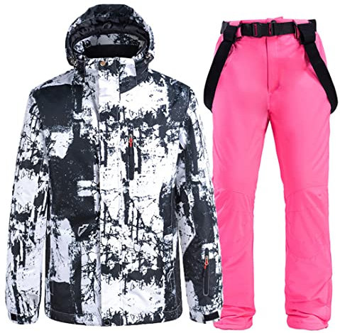 Unisex Ski Snowboard Jacke + Skihose Winter Outdoor Thermo Snowboard Set Picture Product4 XXXL