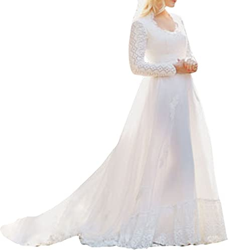 SoLu DAY8 Robe Maternité Shooting Photo Dentelle Robe Femme Enceinte Manche Longue Grande Taille Pas Cher Robe Grossesse Mariage Ceremonie Soiree Cocktail Chic Et Elegant