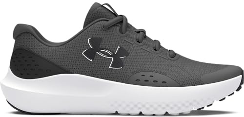 Under Armour Boy's UA BGS Surge 4, Running Shoes for Kids with Breathable Mesh, Boy's Trainers for Sports, Athletics, PE and More, Children's Shoes with Cushioning