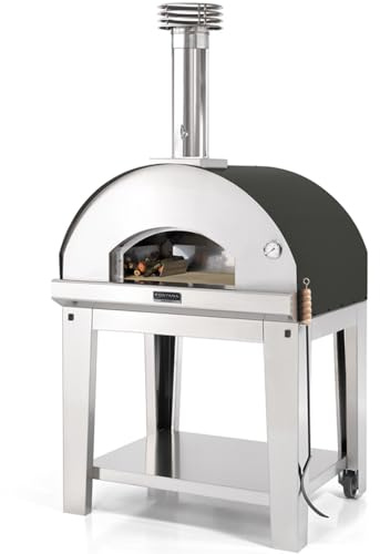 Forno a Legna da Esterno MANGIAFUOCO 85,5x98x196h (Antracite)