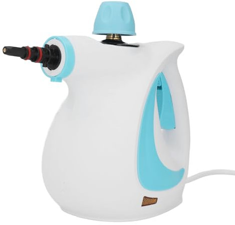 Limpiador a Vapor de Mano, Vaporizador Multisuperficie Presurizado para Limpieza, Limpiador a Vapor de 900-1050 W para Uso Doméstico, Cocina, Baño, Automóvil, (Enchufe europeo