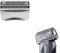 Series 7 70S Electric Shaver Head Replacement,Compatible with Braun Series 7 Shavers 720cc, 730cc, 735s, 750cc, 760cc, 790cc, and 795cc Shaver Foil (1 Pack)