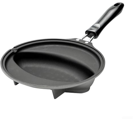 Padella antiaderente in stile giapponese per frittata in lega di alluminio per friggitrice per uova wok per stufa a gas con base spessa riscaldamento uniforme e manico resistente al calore