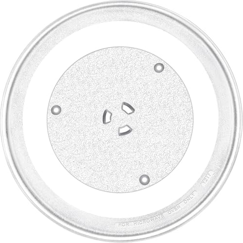 Beaquicy 5304464116 13.5 Microwave Glass Turntable Plate - Replaces WB39X10032 5304509621 Kenmore Frigidaire Microwave - Fits for CFMV152CLBA 79083337710-13 1/2 INCH Microwave Glass Plate