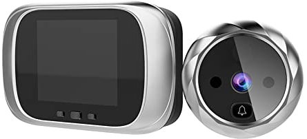 Splenssy Digital Door Viewer Peephole Door Camera Doorbell 2.8-inch LCD Screen Night Vision Photo Shooting Digital Door Monitoring for Home Security