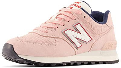 New Balance 574, Sneaker Donna, Rosa Grigio, 35 EU