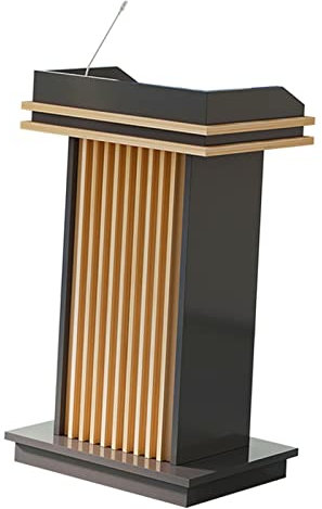 belund Vortragspodium, Klassenzimmerpodium Aus Massivholz, Empfangstheke for Bankettgastgeber, Geeignet for Kirche, Bühne, Infotheke (Color : B)