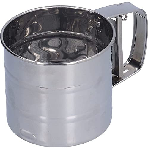 CABLEPELADO Tamizador de harina Plateado (250 g)