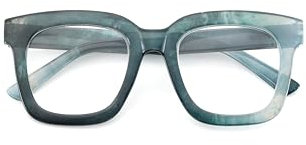 El Charro Occhiale da Lettura Carolina Verde-Marmorizzato +2,50