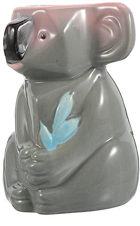 UTHCLO Keramikbecher Tiki Koala Design Für Zuhause Bar Restaurant Wasser Wein Kaffee Cocktails Als Geschenk Für Hawaii-party