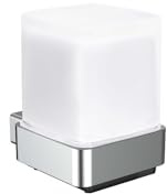EMCO LOFT Seifenspender Glasteil, Kunststoffpumpe Chrom Sensor Seifenspender