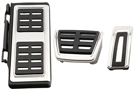 Auto Pedale Für VW Für Golf 7 GTI MK7 LHD Auto Pedale at MT Pedal Pad Abdeckung Bremspedal Pads(at 3 Pcs)