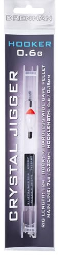Drennan Crystal Jigger Hooker Rig Priced Per Rig Choose Size