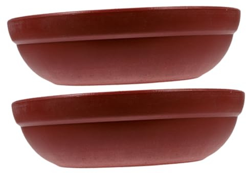 VILLFUL Nistschale für Tauben aus Kunststoff, Atmungsaktive Schalform | Vogelhaltung, Komfortable Bowl Ausführung, Geeignet als Nestzubehör im Käfig
