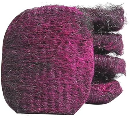 Soap Filled Scouring Pads, 10X Scouring Cleaning Steel Wool Pads for Kitchen, Metal Soap Filled for Cleaning Dishes Pots Pans and Ovens for Garage, Glass
