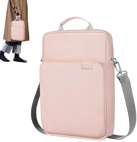 Surfplatta Axelväska, Tablet-fodral - Bärväska med handtag och axelrem - Tablet-Fodral, Skyddsfodral, 13- Tablet-Väska för Skola Business Casual