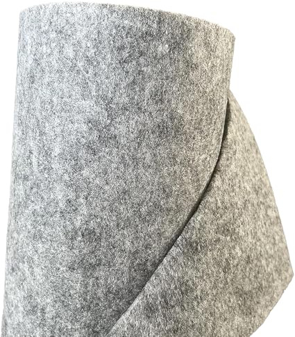 ASF Geotessile 170g/m² 40m x 1m | Telo da Giardino Anti-Erbacce, Drenaggio e Filtrazione, Sottofondo per Ghiaia, Vialetto