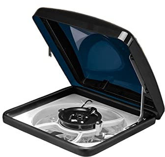 RWSXY Ventilatore di Scarico per Ventilazione, Ventilatore per Camper da 11 Pollici, Ventilatore di Scarico per roulotte, Accessori modificati per Camper, Ventilatore di Scarico per Camper con Lu
