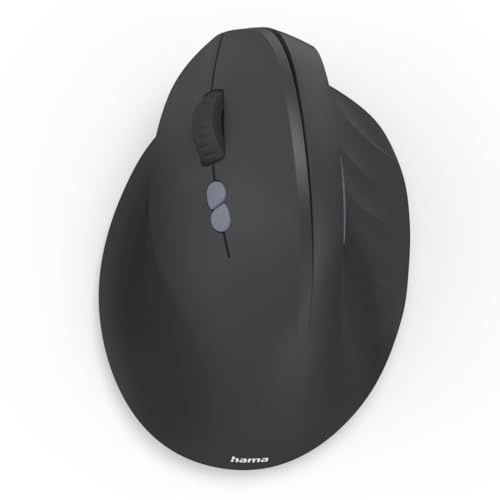 Hama Mouse Multi-dispositivo SS Filo EWM-600L, mancino, Verticale, Batteria, Nr