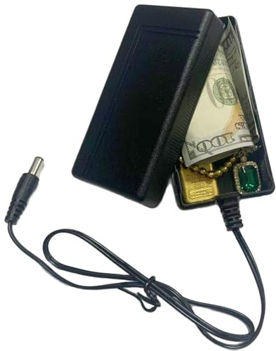 Nascondi Soldi, Cassaforte, Design Simulato Presa Elettrica per Portatile di Oggetti in Casa Auto Università Chiavi Soldi Gioielli e Valori