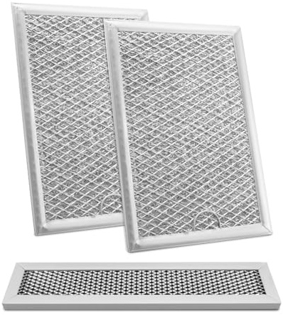 TIKSCIENCE Kit de filtro de carbón vegetal para microondas GE PVM9179DF2WW PVM9179DF3WW PVM9179DK5WW PVM9179DK6WW PVM9179ER1ES, repuesto de filtro de horno microondas