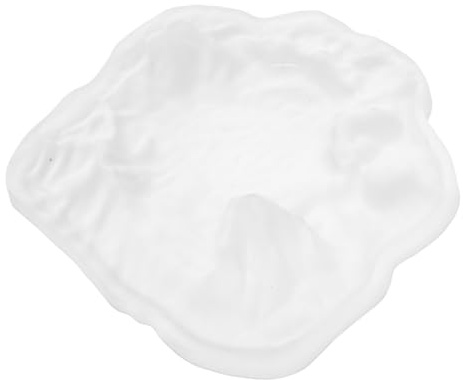 Toyvian Cenicero de Cristal Resistente la Intemperie para Balcón y Exterior Soporte para Cigarros y Cigarrillos Decoración Elegante para Oficina y Hogar Apto para Uso Comercial