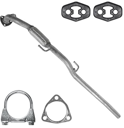 POLMOstrow Auspuff für VW Polo 4 IV 9N 2001-2006 | Kollektorrohr, Motoren: 1.2 | Fließheck