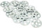 Metal Washers Insulation Fixings Discs Washer 100 Pieces - Tool Bag - Plasterboard Fixings for Tile Backer Boards and XPS Foam Insulation Boards Wall Floor Ceiling Blocks Rolls loft Insulation
