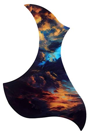 B Baosity Universal Pickguard für Akustikgitarre/Konzertgitarre/Westerngitarre/Folk Gitarren usw