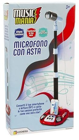 GIOCHERIA MICROFONO CON ASTA