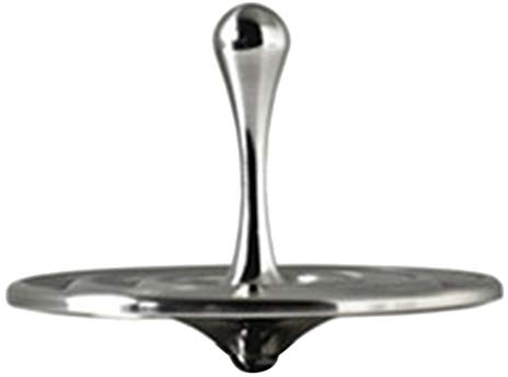 SyangKaitian Metall-Gyro-Kreisel, tolles präzises silbernes Spinnspielzeug, rotierende magnetische Dekoration, Kreisel, rotierende magnetische Dekoration, Desktop-Tröpfchen, Spiner-Spielzeug, Geschenk