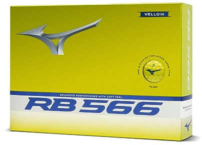 Mizuno 2024 RB 566 Golf Balls | Optic Yellow