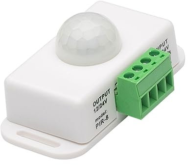 WHAMVOX 24v Interruttore Movimento Per Illuminazione Scale e Armadi Facile Installazione Design Compatto e Affidabile Per Interni Ed Esterni
