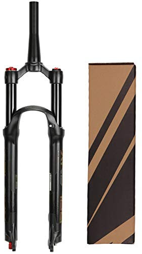 LPYDWZ MTB Bike Forche 26 inch 27.5 29 er Lega di Alluminio Mountain Cycling Ammortizzatore 1-1/8 Forcella Tubolare Diritta Viaggio 120mm(Tapered Tube,26 inch)