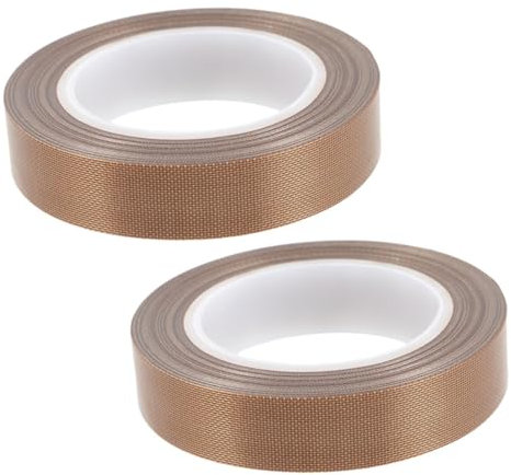 ROMISBABA 2rollen Ptfe Isolierband Hochtemperaturbeständig Antihaftband Vakuumiergerät Ersatzband Langlebig Korrosionsbeständig Für Küchengeräte Und Maschinen