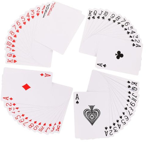 UPKOCH Leere Sublimations Pokerkarten Für Selbstgemacht Leuchtende Thermosublimation Party Spielkartenset Papierkarten Zum Selbstgestalten Für Freizeit Und Freunde