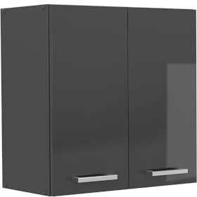 Vicco Hängeschrank R-Line, Anthrazit Hochglanz, 60 cm
