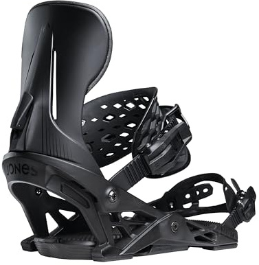 Jones - Mercury Snowboardbindung Herren All-Mountain Freeride mit SKATETECH Reaktionsstarke Bindung