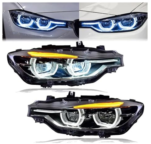 Fanale Proiettore Per BMW F30 F35 320i 328i 335i Serie 3 2013-2018 Sostituzione Fari Auto Alogeni Allo Xeno