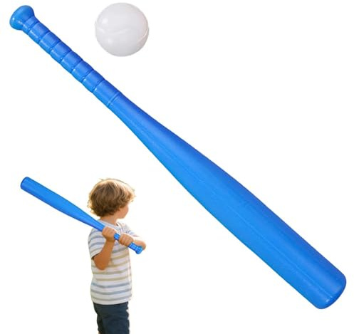 Barnbasebollträ PVC | Bakgårdslekar och Övningsspel För Barn Ungdomar Pojkar Flickor Inomhus Utomhus Öva Slagträ Swing Sport